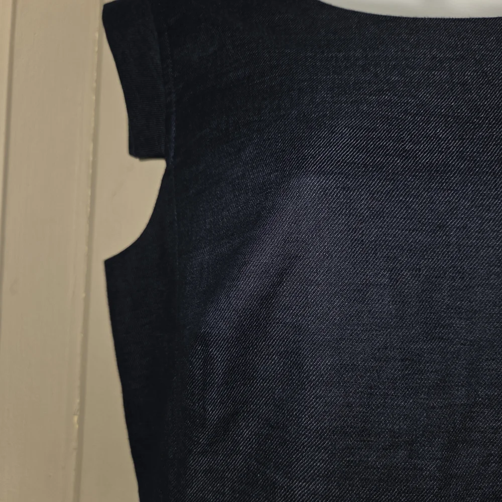 J. Crew Navy Sleeveless Midi Dress - Picture 4 of 10